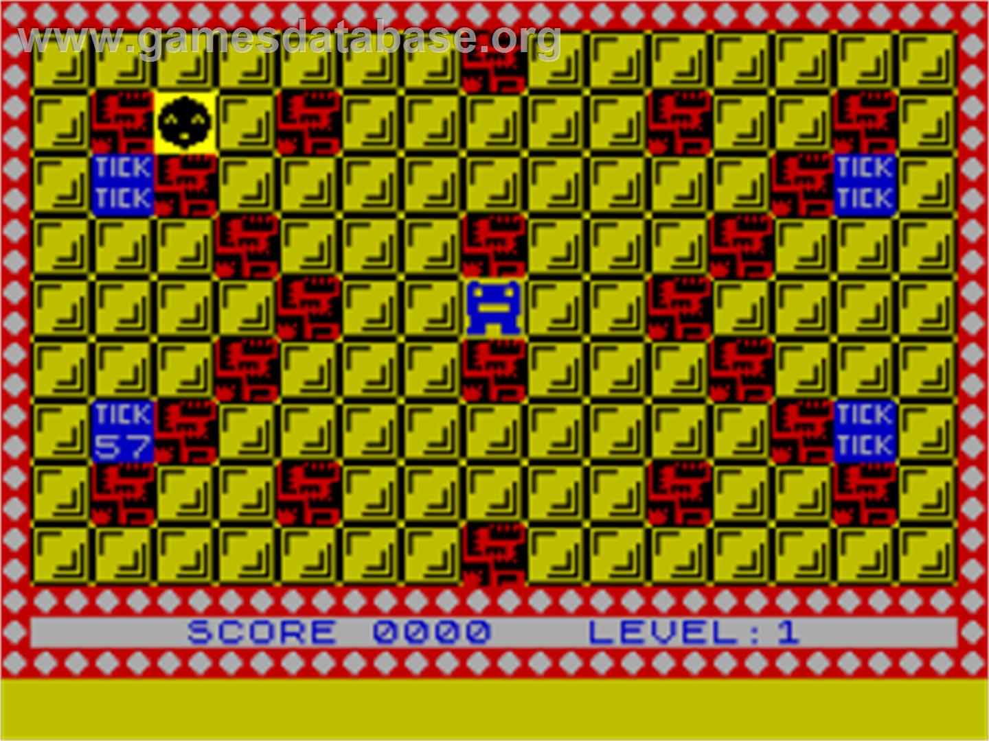 Timebomb - Sinclair ZX Spectrum - Artwork - In Game