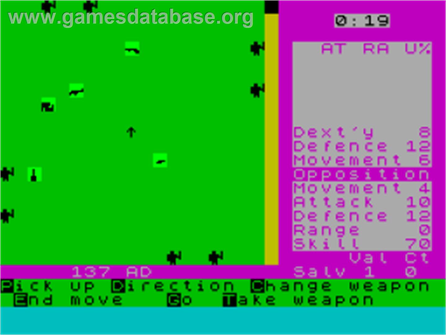 Timequest - Sinclair ZX Spectrum - Artwork - In Game