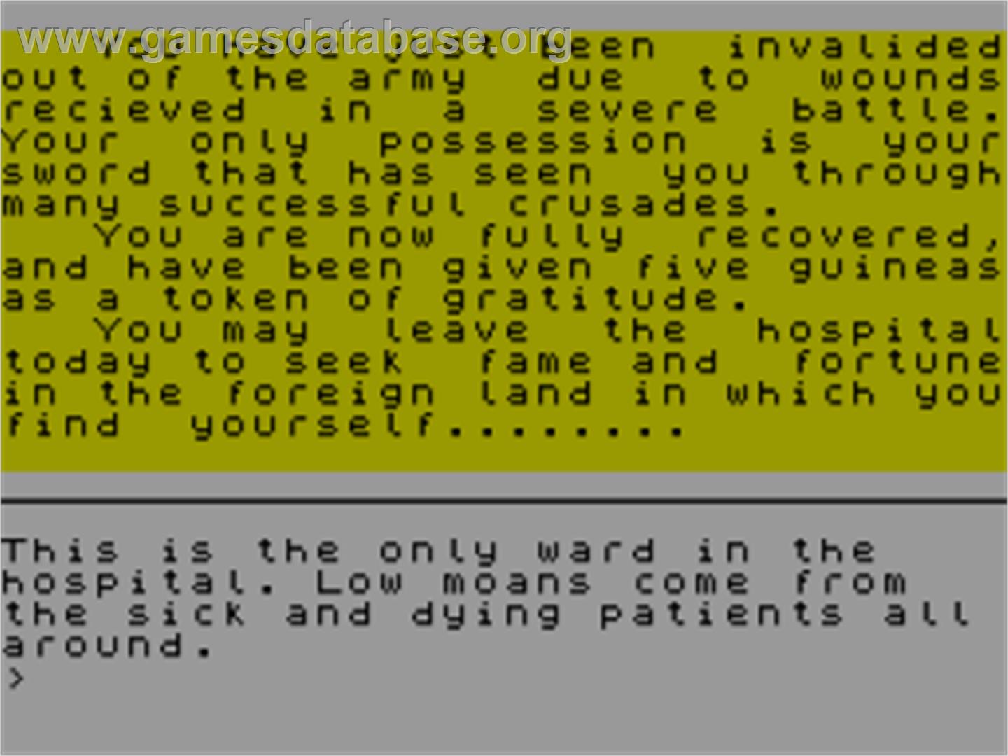 Tinderbox - Sinclair ZX Spectrum - Artwork - In Game