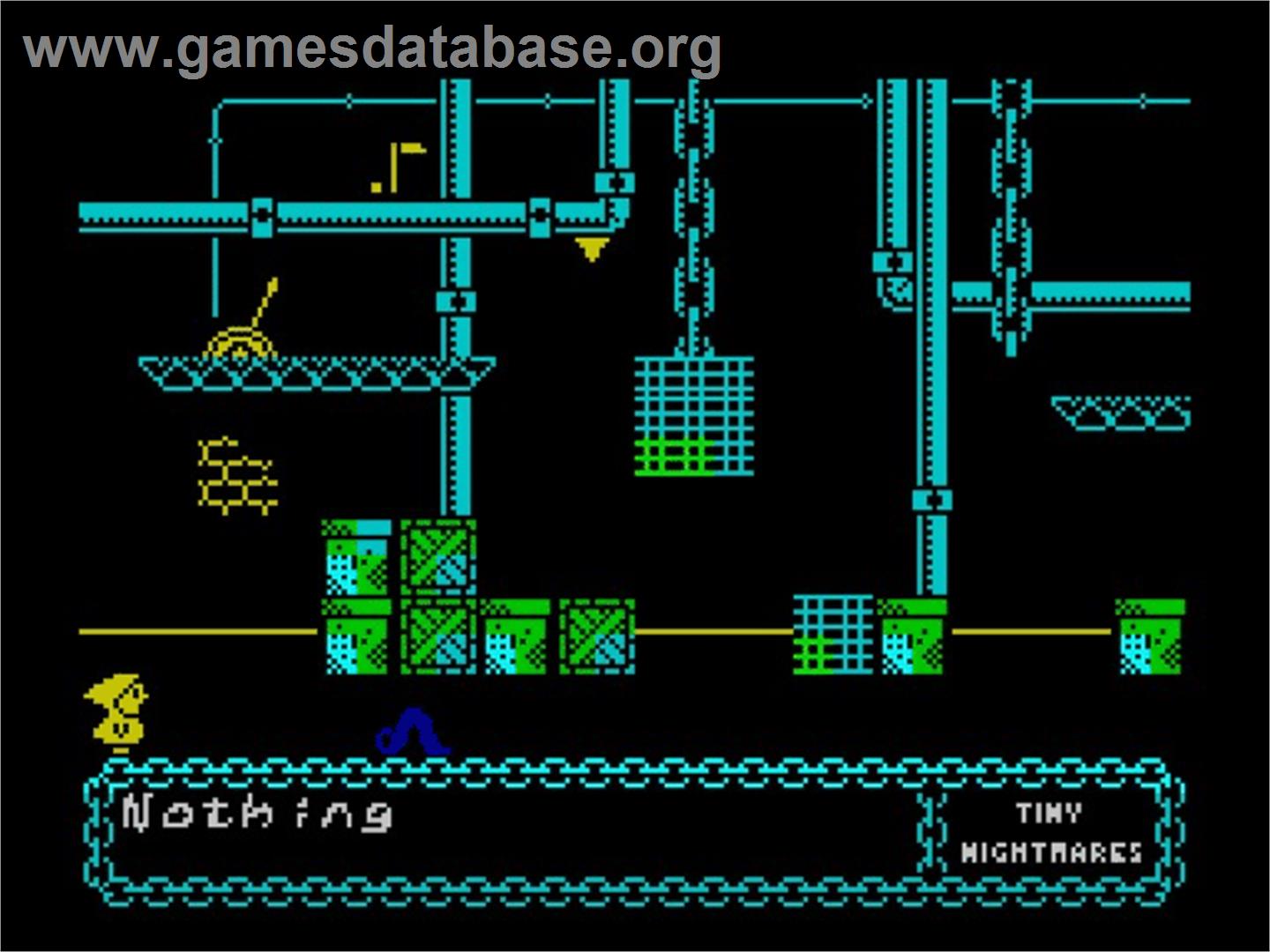 Tiny Nightmares - Sinclair ZX Spectrum - Artwork - In Game