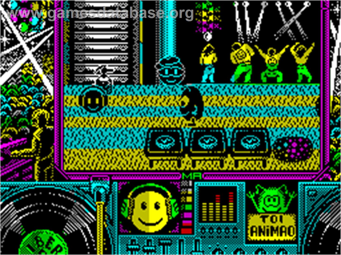 Toi Acid Game - Sinclair ZX Spectrum - Artwork - In Game