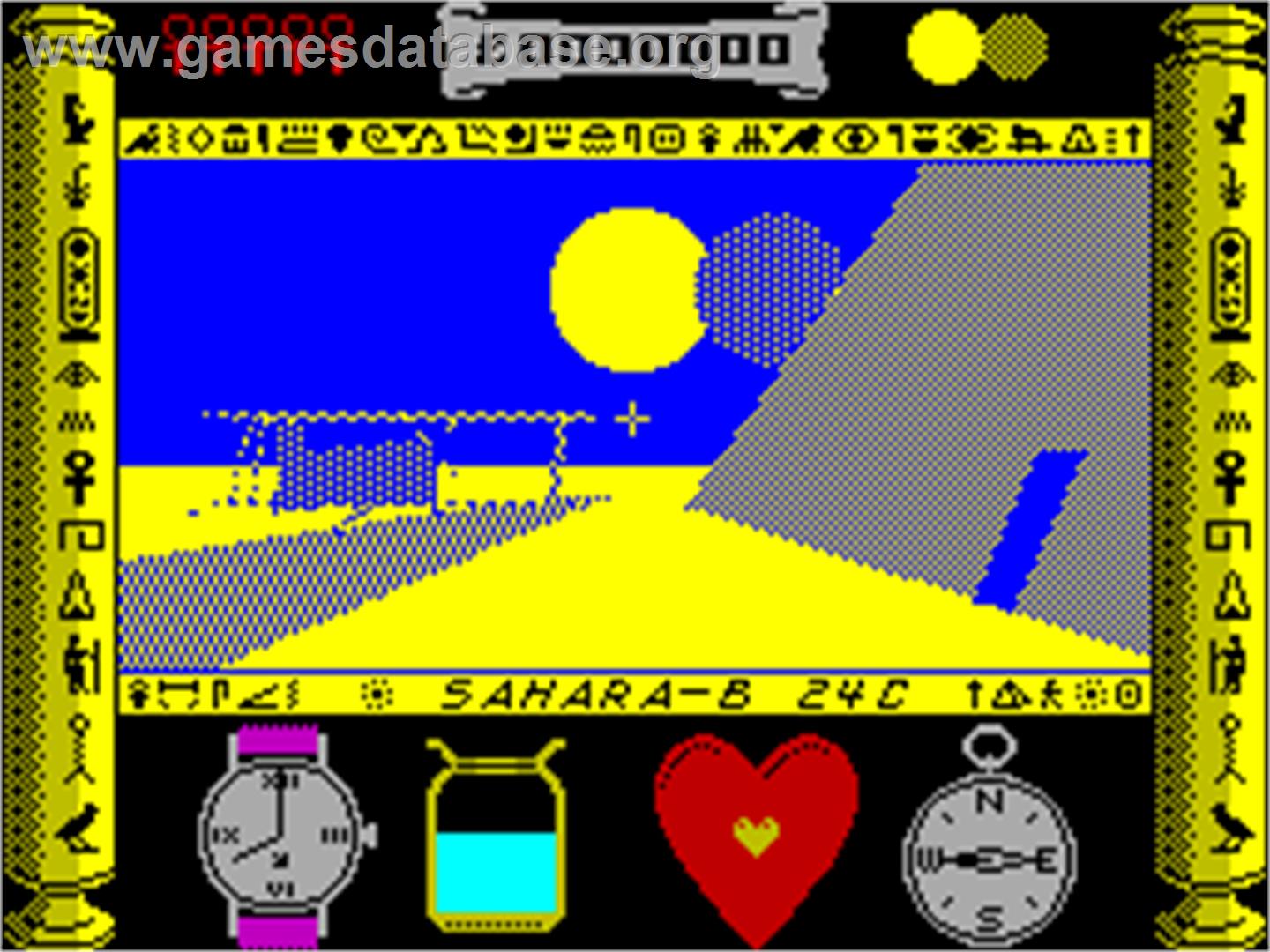Total Eclipse - Sinclair ZX Spectrum - Artwork - In Game