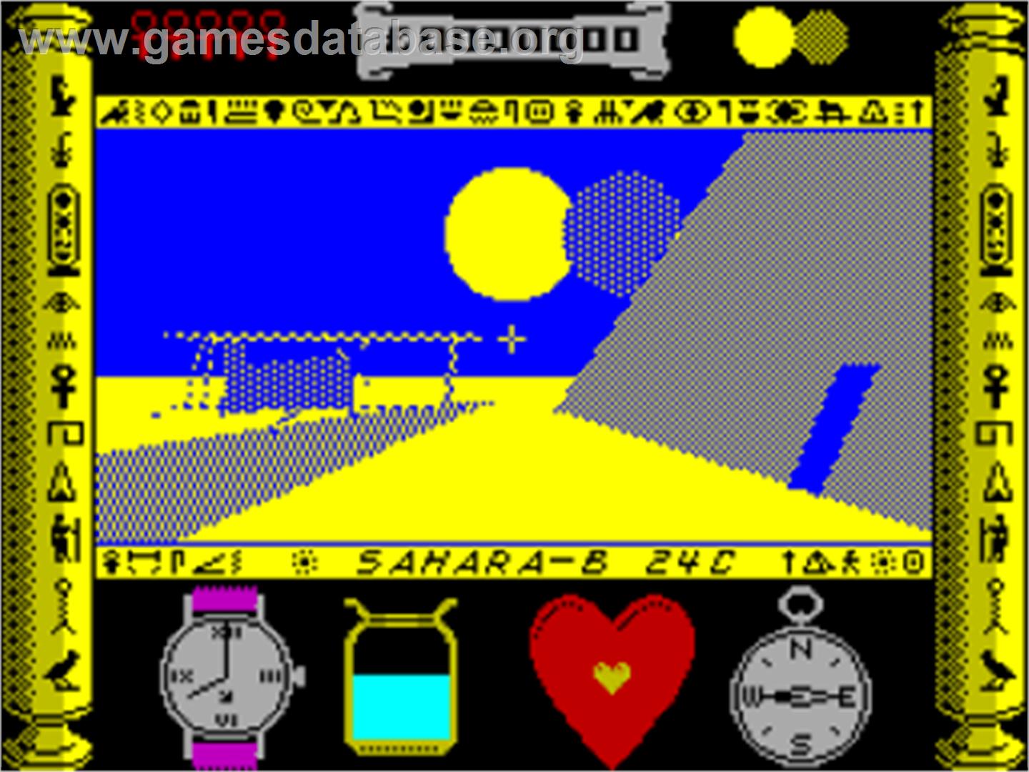 Total Eclipse - Sinclair ZX Spectrum - Artwork - In Game