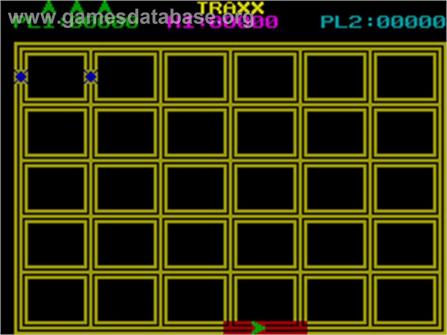 Traxx - Sinclair ZX Spectrum - Artwork - In Game