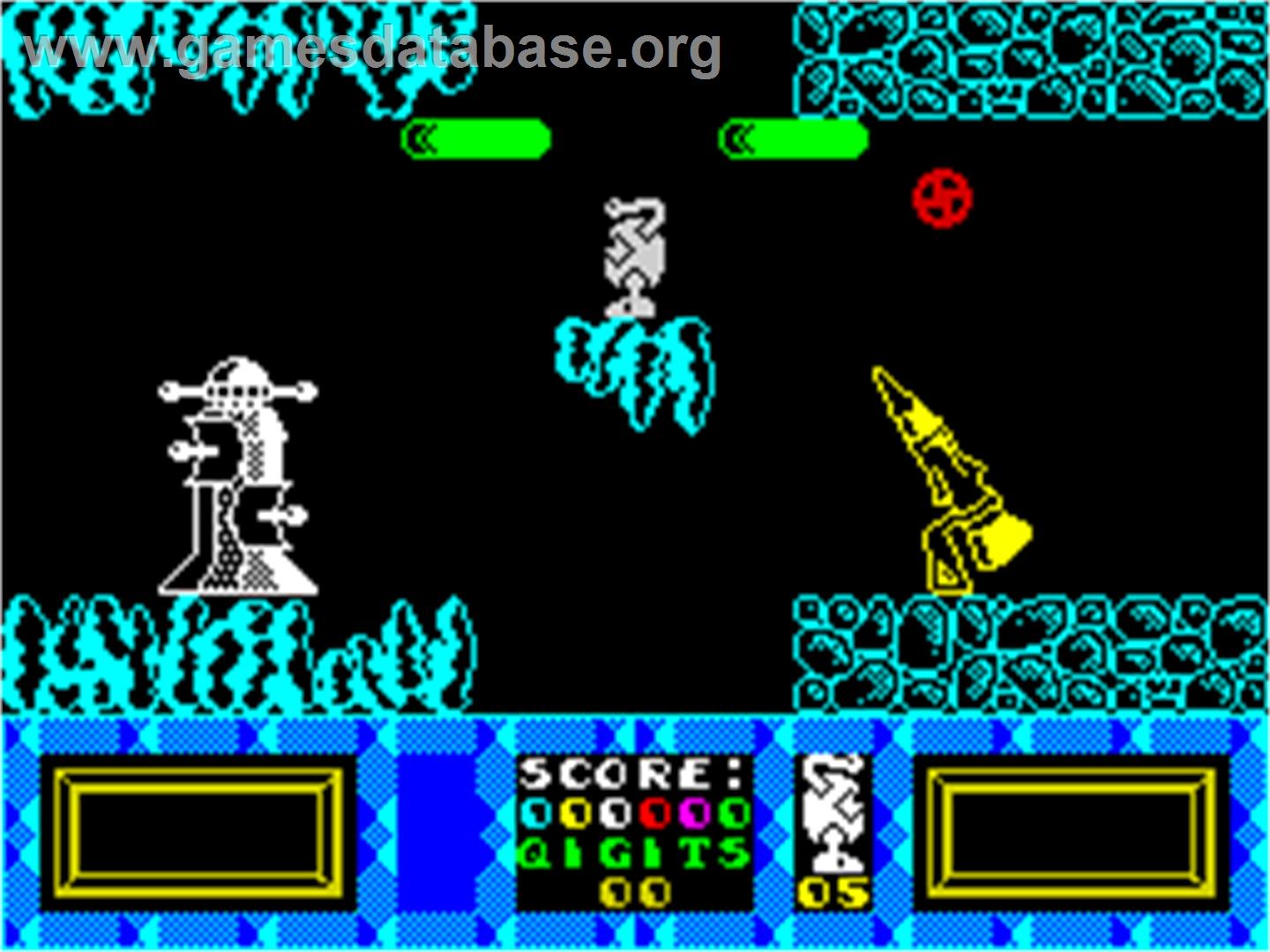 Tremor - Sinclair ZX Spectrum - Artwork - In Game