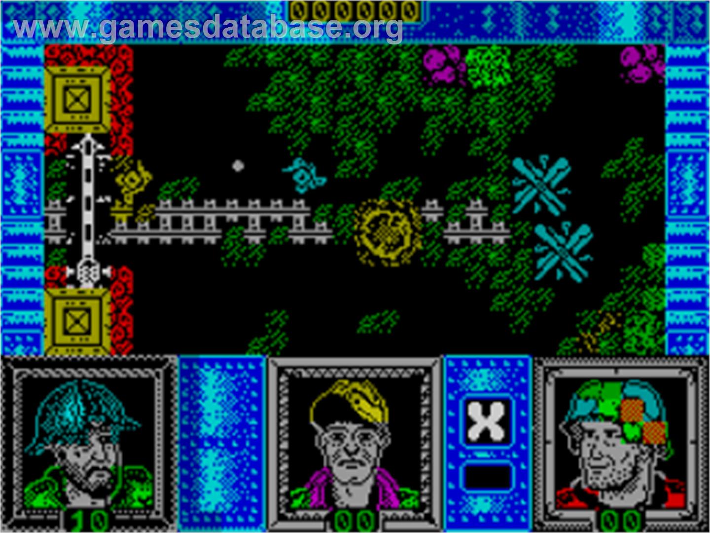 Triple Comando - Sinclair ZX Spectrum - Artwork - In Game