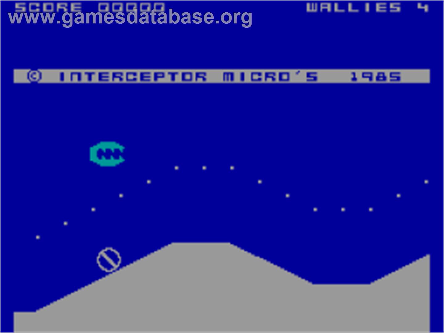 Wheelin Wallie - Sinclair ZX Spectrum - Artwork - In Game