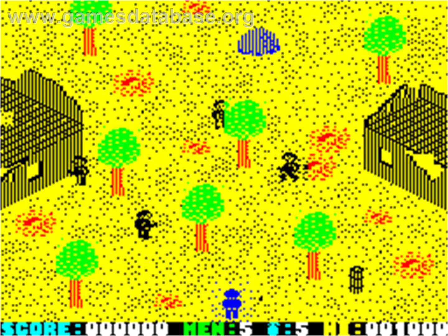 Who Dares Wins II - Sinclair ZX Spectrum - Artwork - In Game