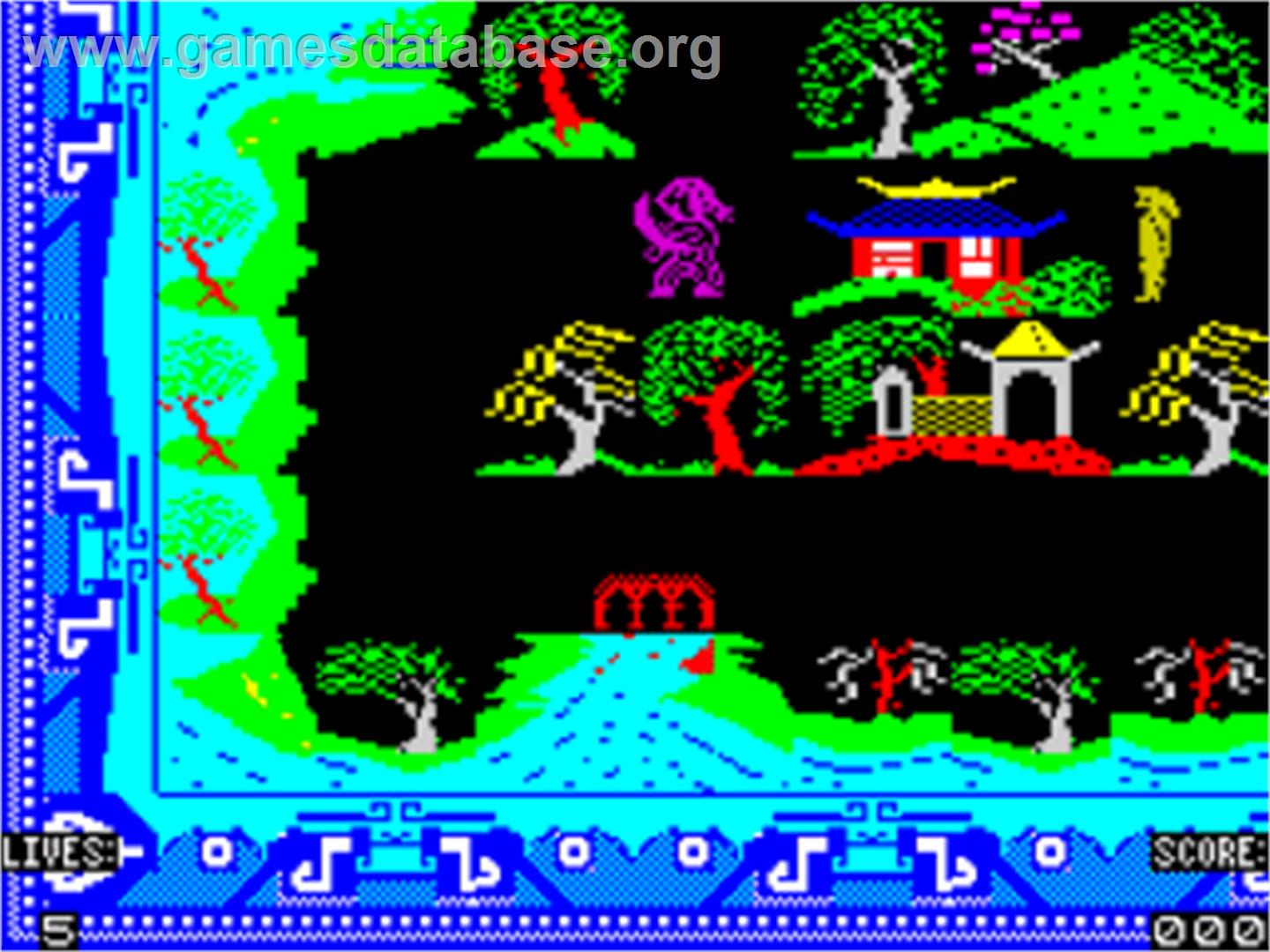 Willow Pattern - Sinclair ZX Spectrum - Artwork - In Game