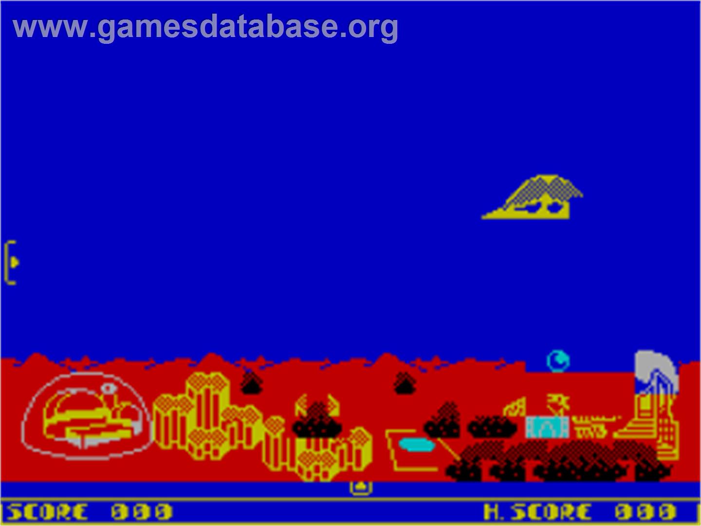 Wreckage - Sinclair ZX Spectrum - Artwork - In Game