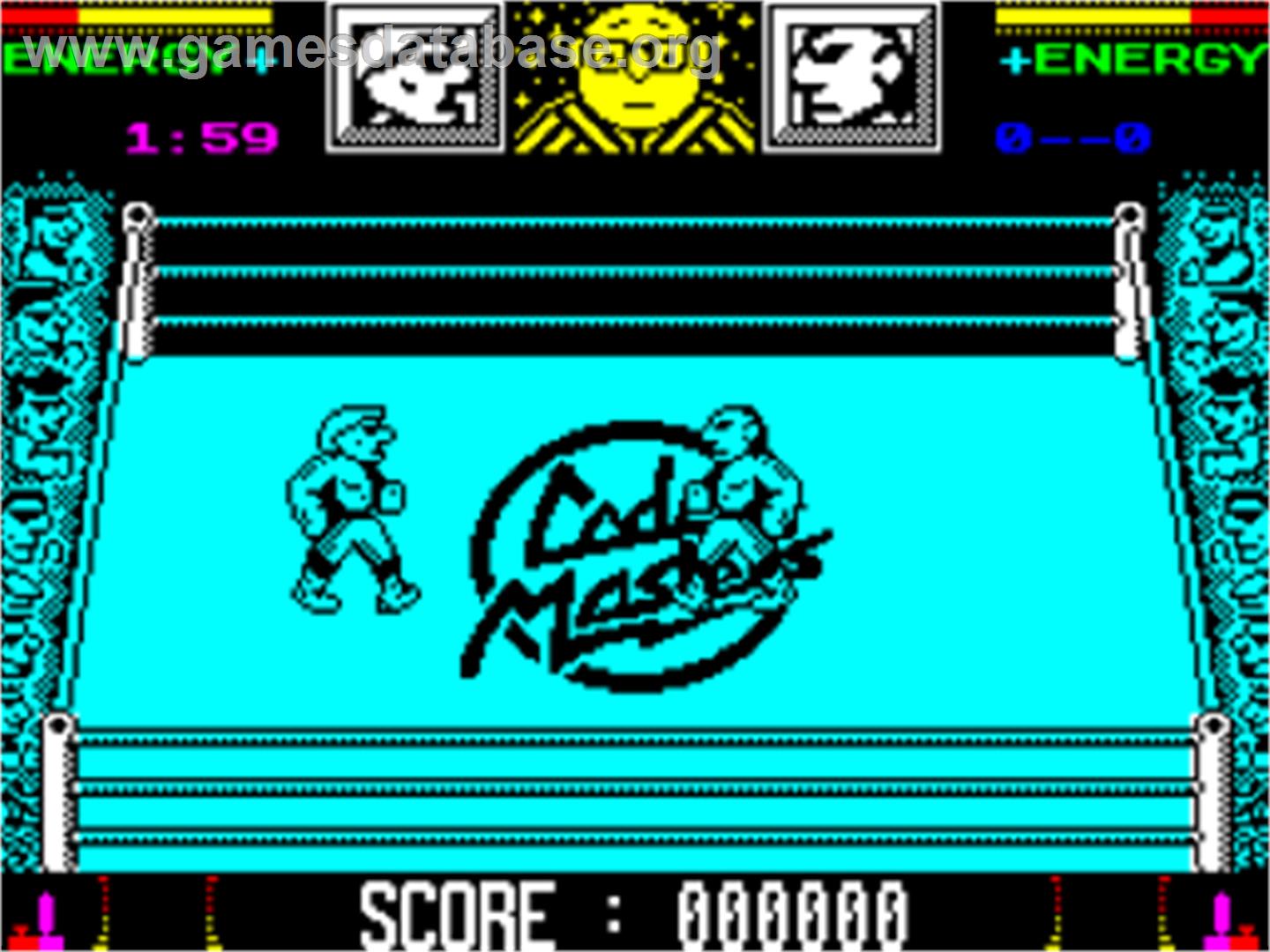 Wrestling Superstars - Sinclair ZX Spectrum - Artwork - In Game