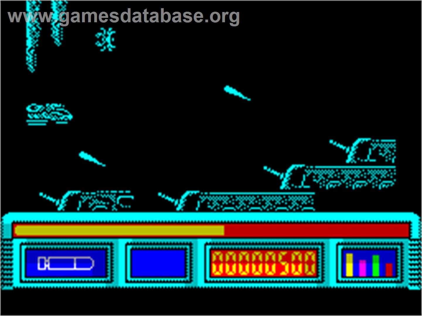 X-Out - Sinclair ZX Spectrum - Artwork - In Game