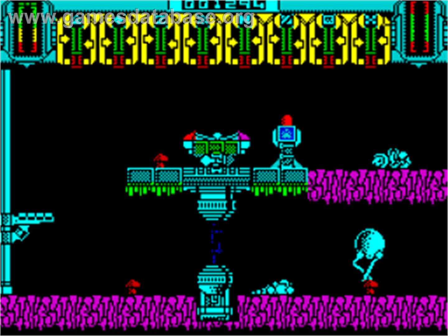 Xanthius - Sinclair ZX Spectrum - Artwork - In Game