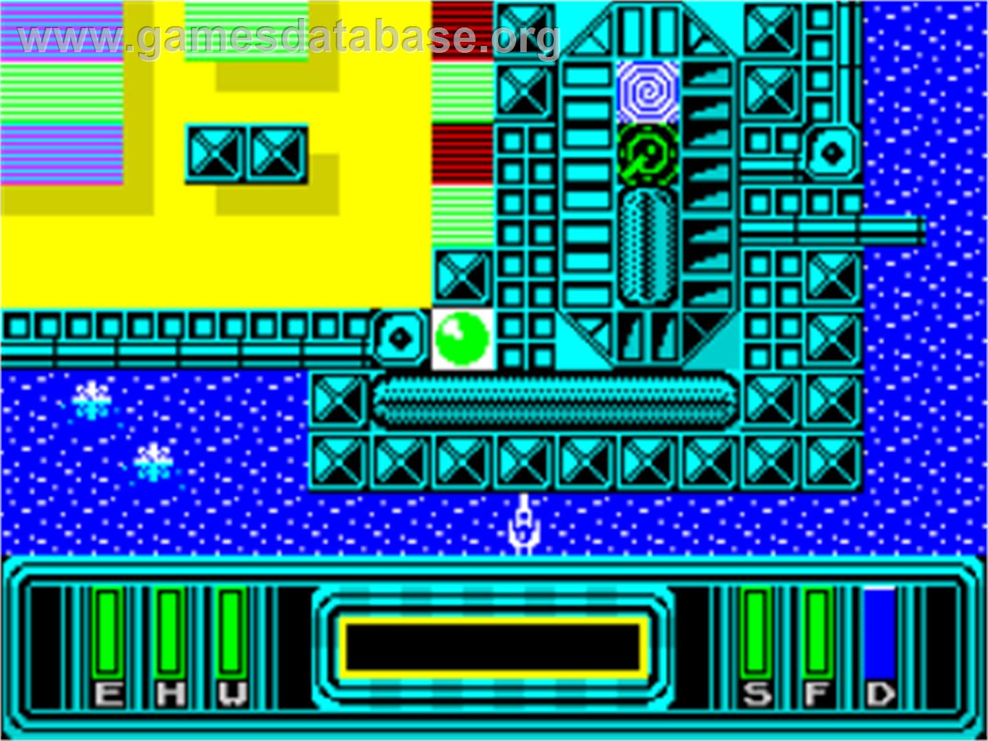 Xarq - The Zimmerman Trenches - Sinclair ZX Spectrum - Artwork - In Game