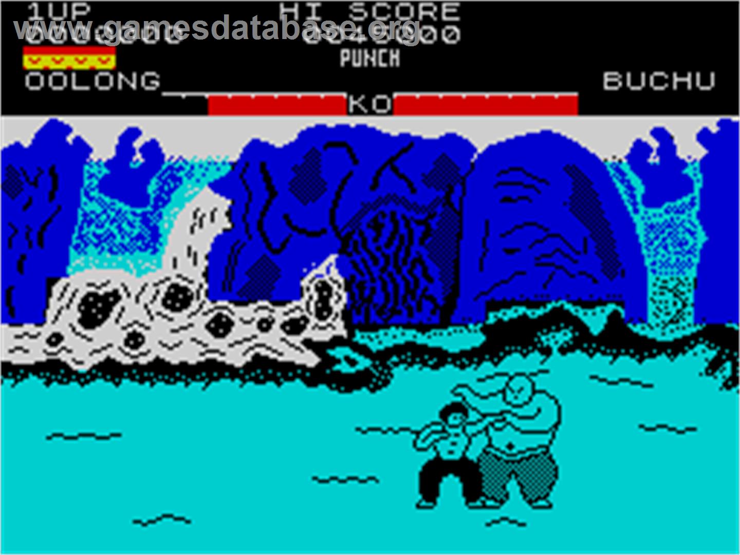 Yie Ar Kung-Fu - Sinclair ZX Spectrum - Artwork - In Game