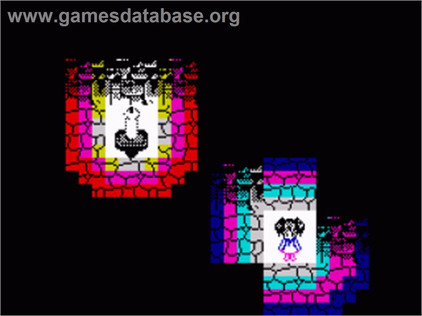 Yumiko In The Haunted Mansion - Sinclair ZX Spectrum - Artwork - In Game