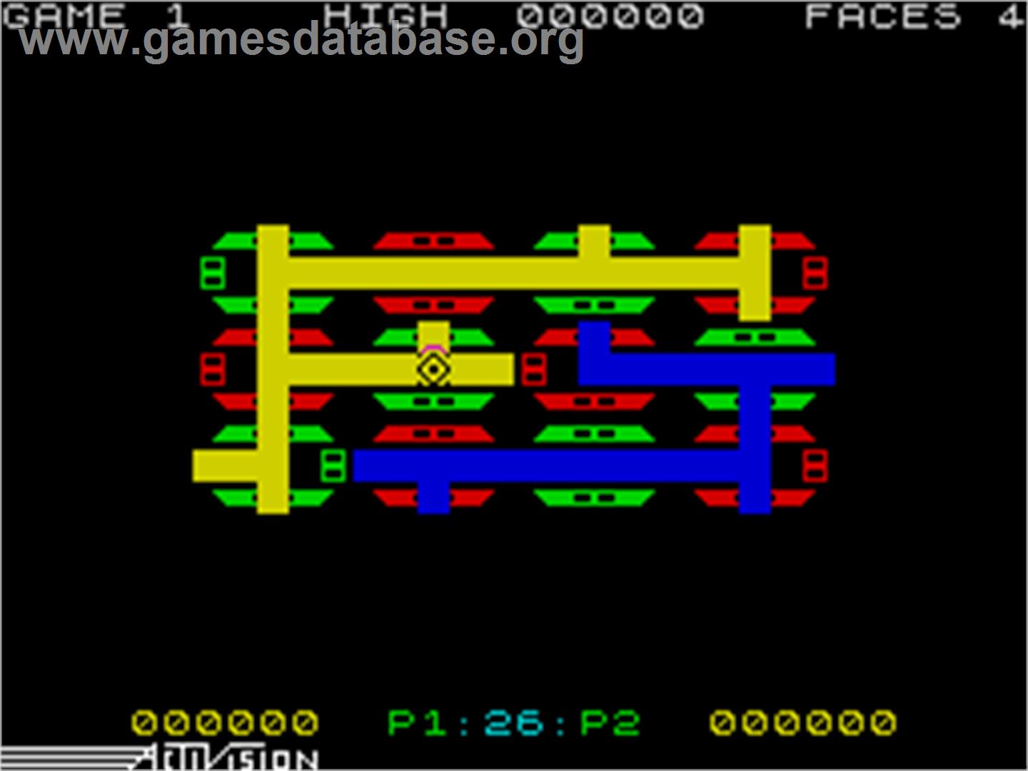 Zenji - Sinclair ZX Spectrum - Artwork - In Game