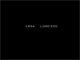 Title screen of 1994 on the Sinclair ZX Spectrum.