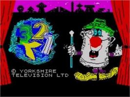 Title screen of 3-2-1 on the Sinclair ZX Spectrum.