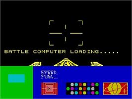Title screen of 3D Space Wars on the Sinclair ZX Spectrum.