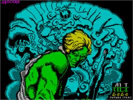 Title screen of Ali-bebe on the Sinclair ZX Spectrum.