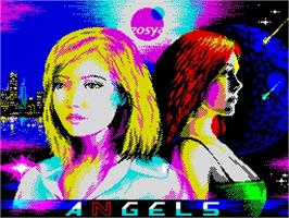 Title screen of Angels on the Sinclair ZX Spectrum.