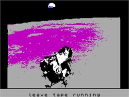 Title screen of Apollo on the Sinclair ZX Spectrum.