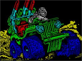 Title screen of Army Moves on the Sinclair ZX Spectrum.