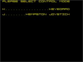 Title screen of Astro Blaster on the Sinclair ZX Spectrum.