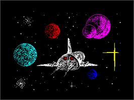 Title screen of Axons on the Sinclair ZX Spectrum.