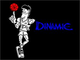 Title screen of Basket Master on the Sinclair ZX Spectrum.