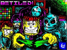 Title screen of Betiled! on the Sinclair ZX Spectrum.