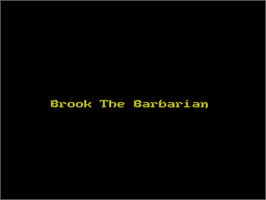 Title screen of Budokan: The Martial Spirit on the Sinclair ZX Spectrum.