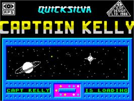 Title screen of Captain Kelly on the Sinclair ZX Spectrum.
