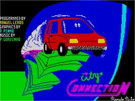Title screen of City Connection on the Sinclair ZX Spectrum.
