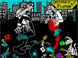 Title screen of Clever And Smart on the Sinclair ZX Spectrum.