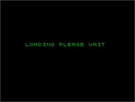 Title screen of Cybotron on the Sinclair ZX Spectrum.