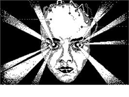 Title screen of Deus Ex Machina on the Sinclair ZX Spectrum.