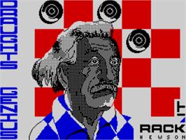 Title screen of Draughts Genius on the Sinclair ZX Spectrum.