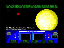 Title screen of Enterprise on the Sinclair ZX Spectrum.
