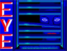 Title screen of Eye on the Sinclair ZX Spectrum.