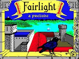 Title screen of Fairlight on the Sinclair ZX Spectrum.