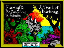Title screen of Fairlight 2 on the Sinclair ZX Spectrum.