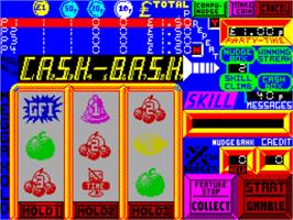 Title screen of Fruit Machine (DK'Tronics) on the Sinclair ZX Spectrum.