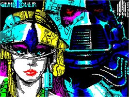 Title screen of Game Over 2 on the Sinclair ZX Spectrum.