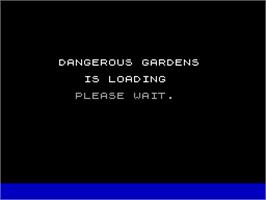 Title screen of Granny's Garden on the Sinclair ZX Spectrum.
