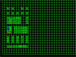 Title screen of I'm in Shock on the Sinclair ZX Spectrum.