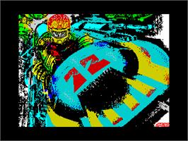 Title screen of Ice Breaker on the Sinclair ZX Spectrum.