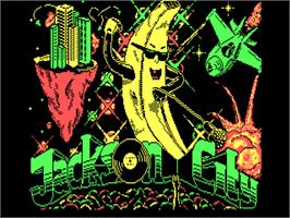 Title screen of Jackson City on the Sinclair ZX Spectrum.