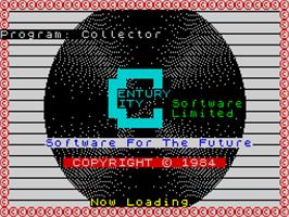 Title screen of Kamikaze Collector on the Sinclair ZX Spectrum.